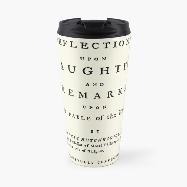 Remarks upon the Fable of the Bees Travel Mug