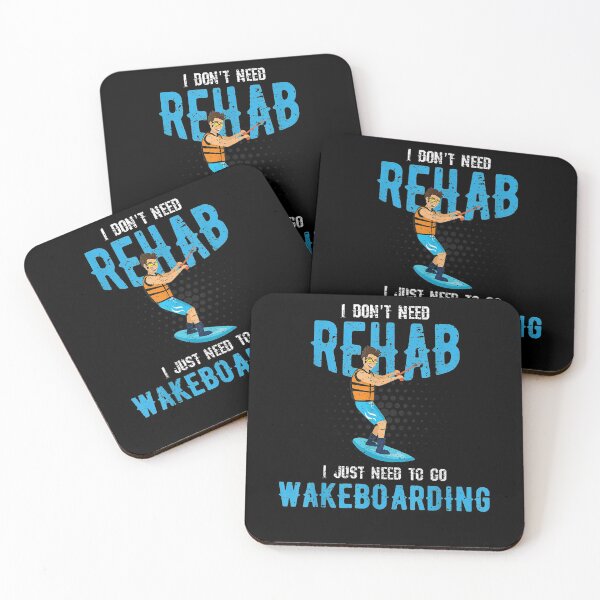 Item preview, I Don't Need Rehab Wakeboarding Funny  designed and sold by avareid3.