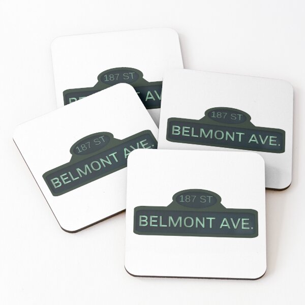 Item preview, Belmont Avenue Street Sign - A Bronx Tale designed and sold by t8.