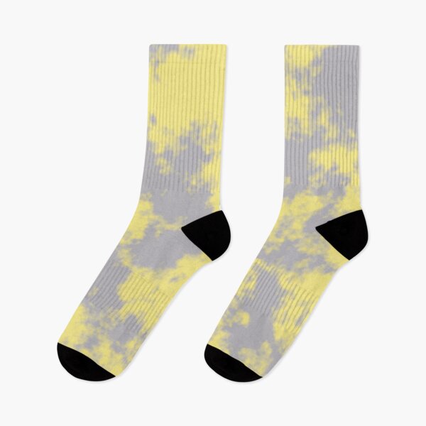 Item preview, Illuminating Yellow and Ultimate Gray 2021 Colors of the Year Grunge Dye designed and sold by hyproinc.