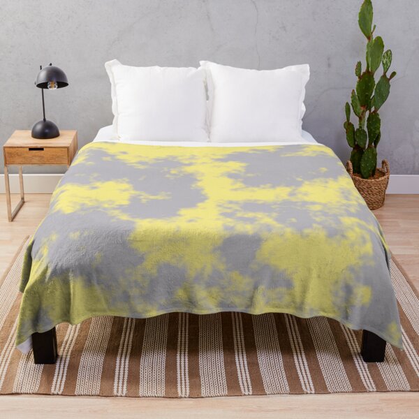 Item preview, Illuminating Yellow and Ultimate Gray 2021 Colors of the Year Grunge Dye designed and sold by hyproinc.