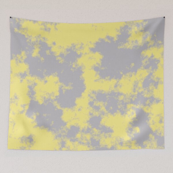 Item preview, Illuminating Yellow and Ultimate Gray 2021 Colors of the Year Grunge Dye designed and sold by hyproinc.
