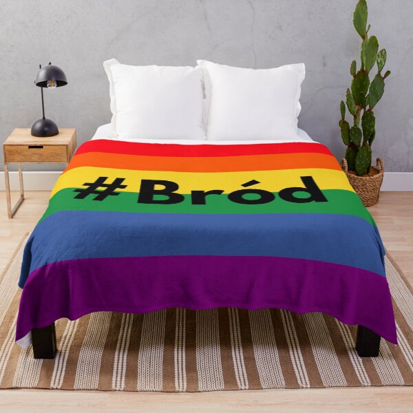 Item preview, Hashtag Bród - Pride in Irish - Gaeilge - LGBTQ designed and sold by HashtagZone.