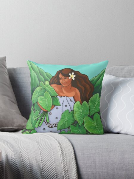 Vista previa del artículo con la obra «Taro Patch Wahine», diseñado y vendido por Shannon Weaver.