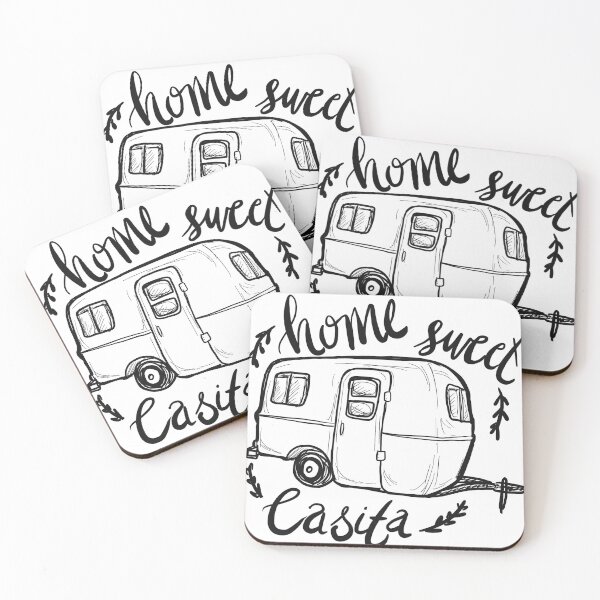 Item preview, Home sweet Casita (B&W) designed and sold by Memoirearts.