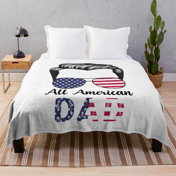 Item preview, All american dad 4th of july usa flag fathers day designed and sold by anthonybarr1205.