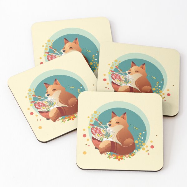 Item preview, Fox Leaves Ramen - Cut Fox Ramen. Fantastic Mr Fox Classic !! designed and sold by SoffyLee586.