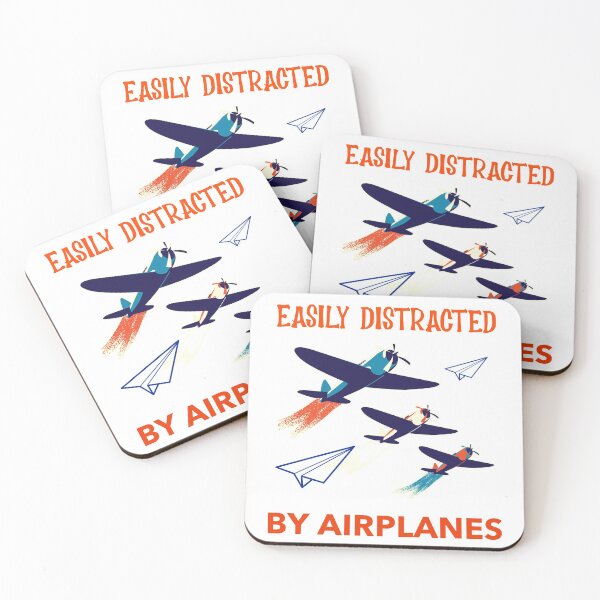 Item preview, Easily Distracted by Airplanes designed and sold by Studioapartment.