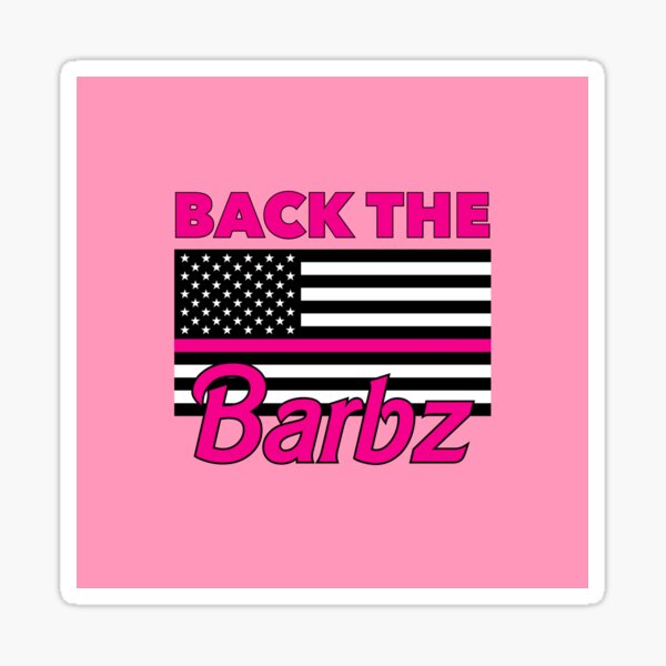 Back the Barbz Sticker