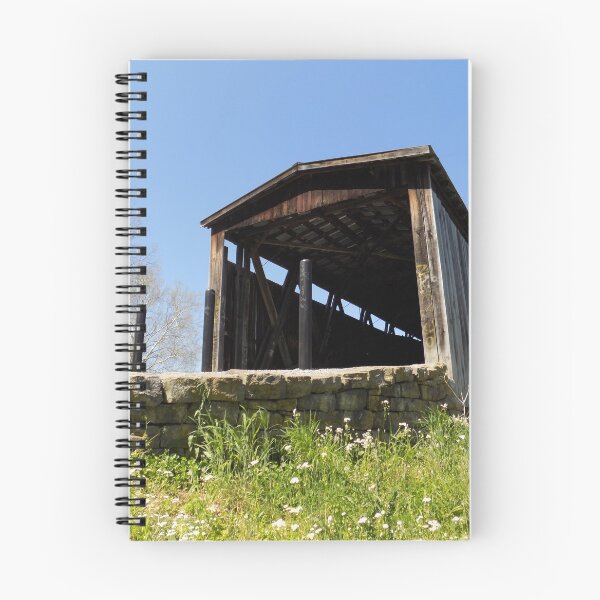 Item preview, 17-101-01 Johnson Creek Covered Bridge 110' 1862 designed and sold by gotucoveredart.