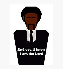 Jules Winnfield Photographic Print