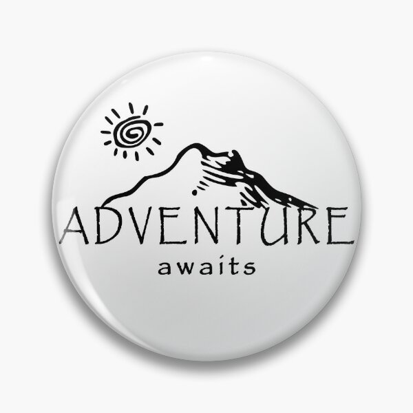 Item preview, Adventure Awaits - Mountain and Sun  designed and sold by Leah McNeir.