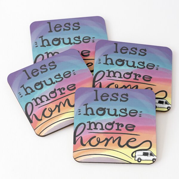 Item preview, Less House More Home (van) designed and sold by Memoirearts.