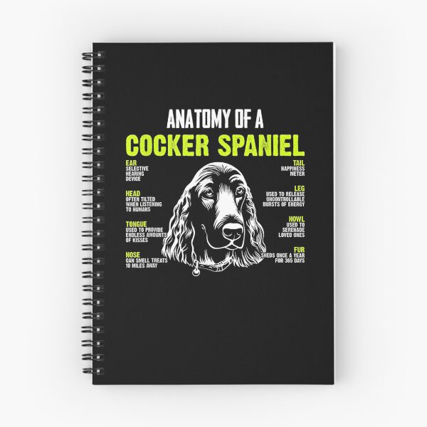 Item preview, Anatomy Of A Cocker Spaniel Function Of Dog's Part Gift  designed and sold by avareid3.