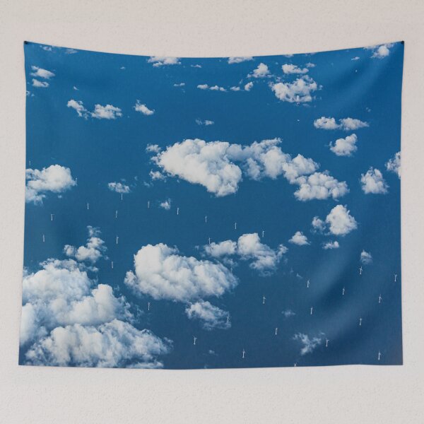 Item preview, Sky full of stratus clouds pattern designed and sold by anzus13carlett.