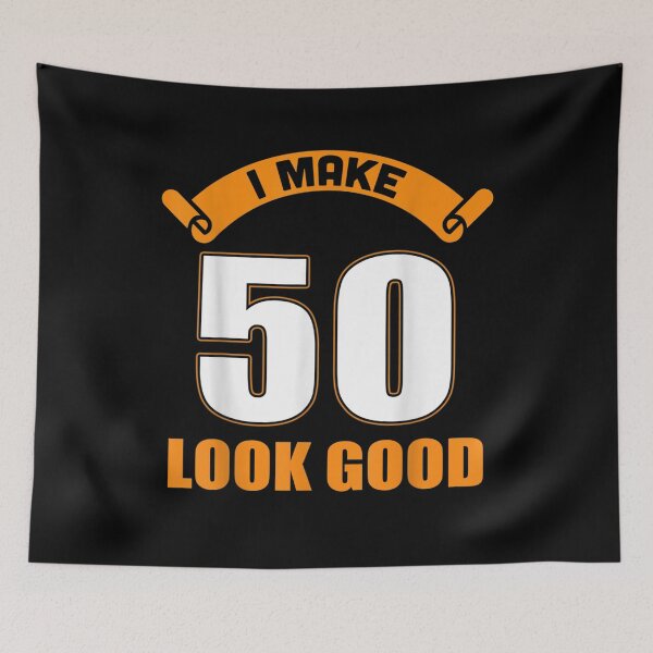 Item preview, I Make 50th Years Old Look Good 50 Birthday Gifts  designed and sold by avareid3.