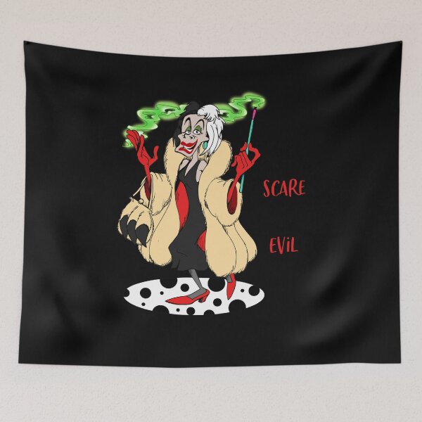 Item preview, Cruella Devil If She Doesn’t Care You No Evil Thing Will , 101 Dalmatians Cruella , Cruella Deville designed and sold by YQPPAL.