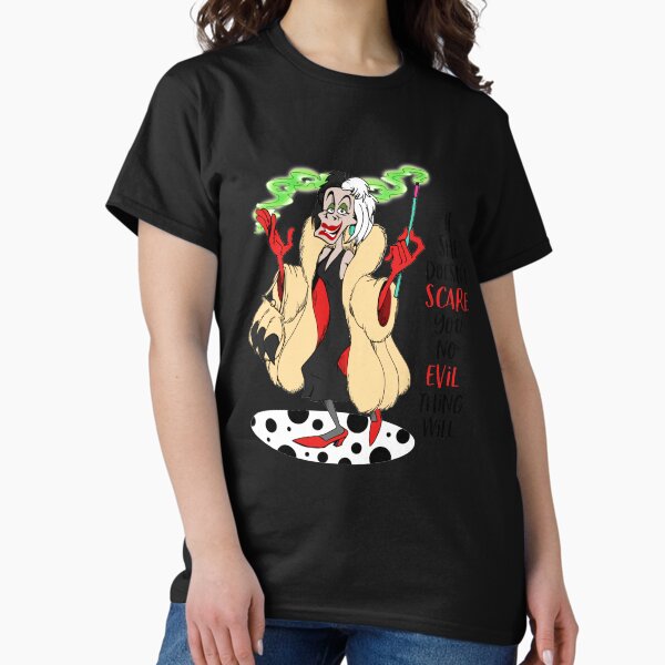 Cruella De Vil Disney Villain T-Shirt – Polka Dot Pixie Shop
