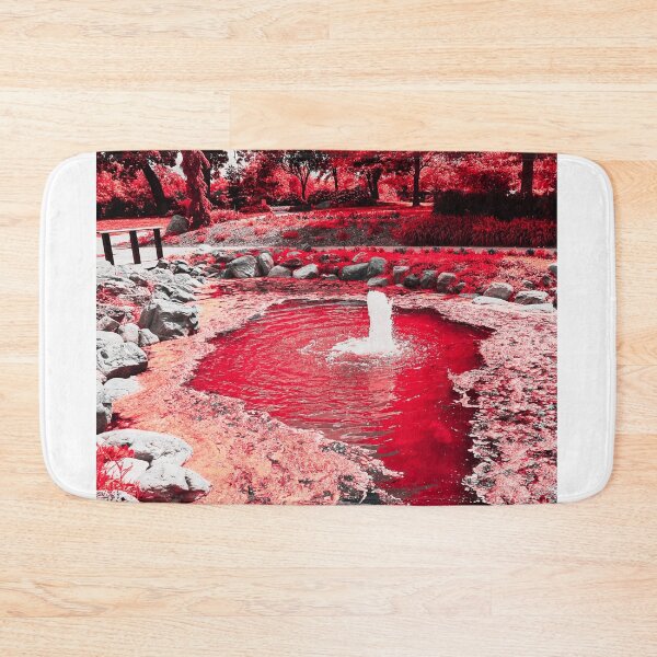 Item preview, Seeing Red Fountain at Ted Ensley Gardens in Topeka, KS designed and sold by GeoTeasters.