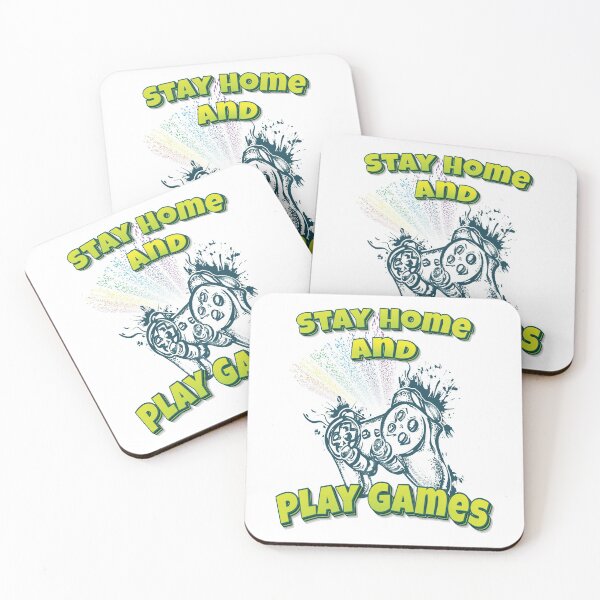 Item preview, Stay Home And Play Games designed and sold by WordsGamersUse.