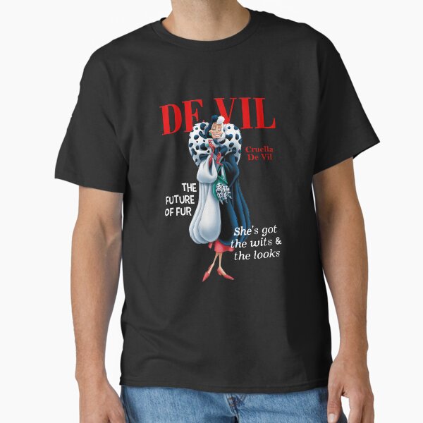 Cruella De Vil T-Shirts for Sale | Redbubble