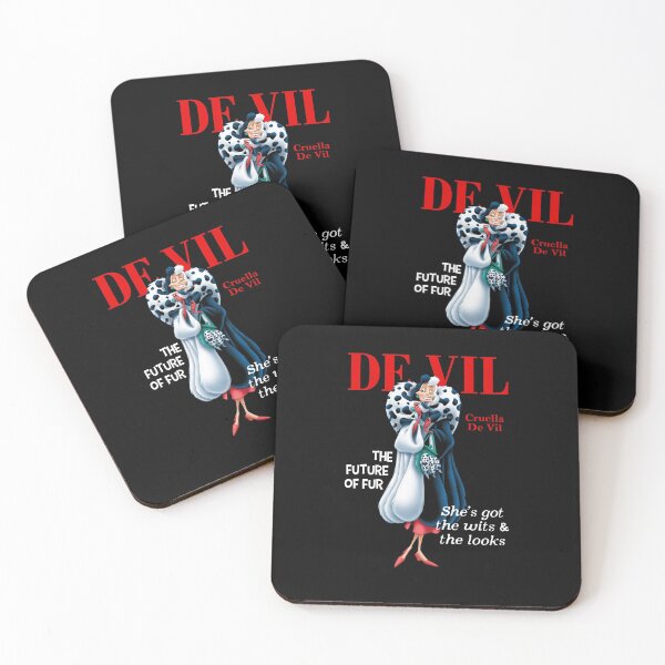 Item preview, Deville Cruella De Vil Villains For Women, De Vil Cruella The Future Of Fur , 101 Dalmatians For Girl designed and sold by YQPPAL.