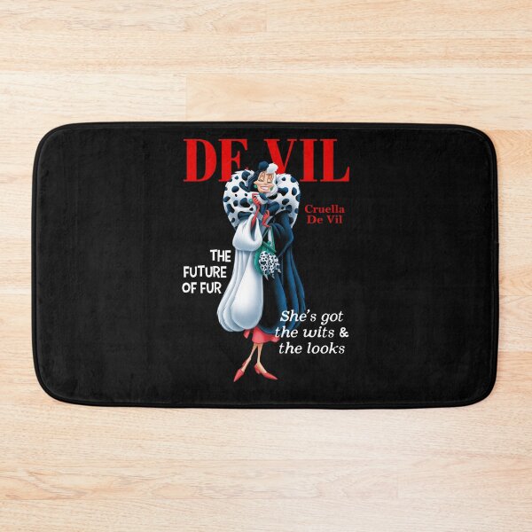 Item preview, Deville Cruella De Vil Villains For Women, De Vil Cruella The Future Of Fur , 101 Dalmatians For Girl designed and sold by YQPPAL.