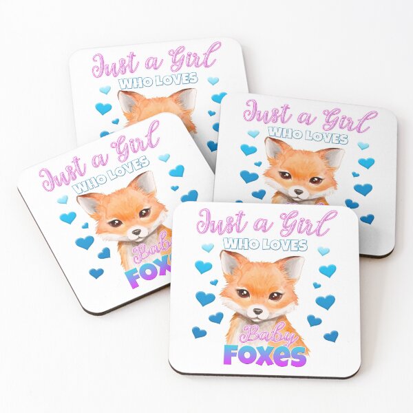 Item preview, Just a Girl Who Loves Baby Foxes T-Shirt designed and sold by ModernDesigns7.