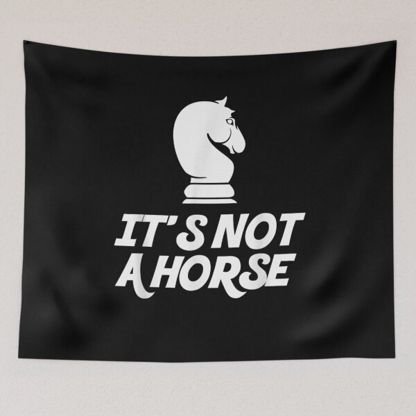 Item preview, Funny Knight Chess Piece Its Not A Horse Chess  designed and sold by avareid3.