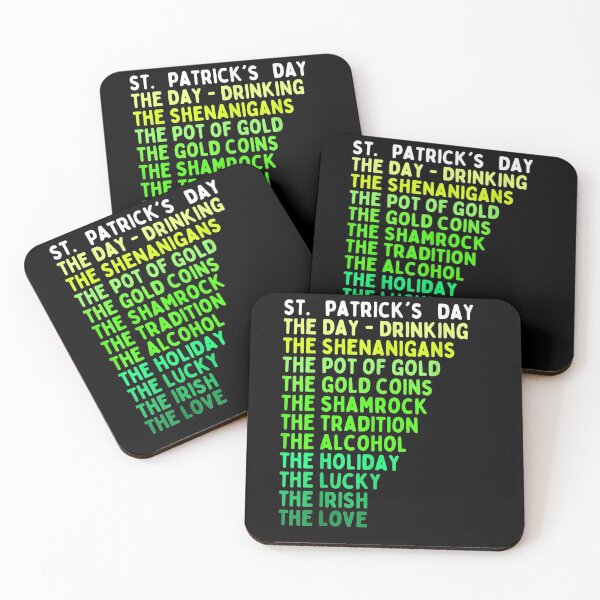 Item preview, St Patricks Day Drinking 2021 Irish Funny Lucky Shenanigans  designed and sold by avareid3.