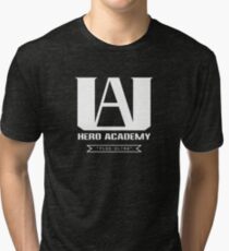 U.A. High Plus Ultra logo - (My Hero Academia, Boku no Hero Academia, BNHA) Tri-blend T-Shirt