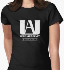 U.A. High Plus Ultra logo - (My Hero Academia, Boku no Hero Academia, BNHA) Women's Fitted T-Shirt