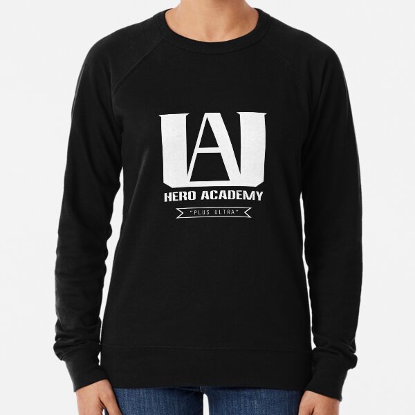 U.A. High Plus Ultra logo - (My Hero Academia, Boku no Hero Academia, BNHA) Lightweight Sweatshirt