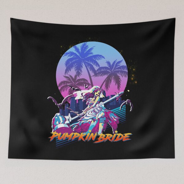 Item preview, Pumpkin Bride 80s Retrowave  designed and sold by Gabrielaxel300.