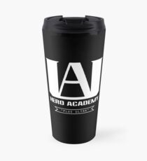 Taza de viaje Logotipo de UA High Plus Ultra - (My Hero Academia, Boku no Hero Academia, BNHA)