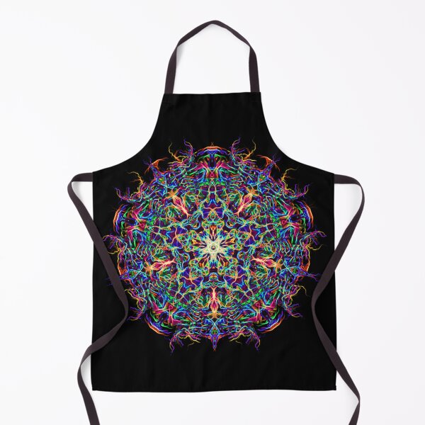 Item preview, Energy Mandala of 4D Hyperspace Visuals - Psychedelic Sacred Geometry Meditation Focus designed and sold by Leah McNeir.