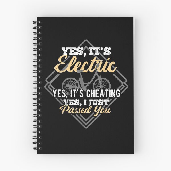 Item preview, It's Electric It's Cheating I Passed You Cycle Ride Man  designed and sold by avareid3.