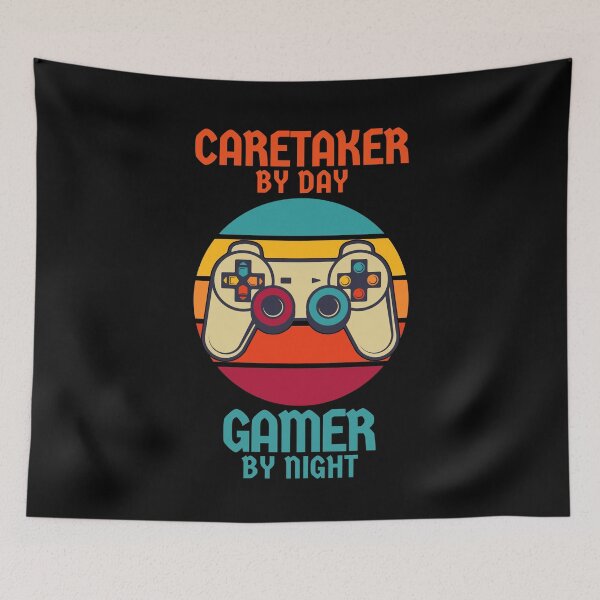 Item preview, Caretaker Gamer designed and sold by choisanezine.