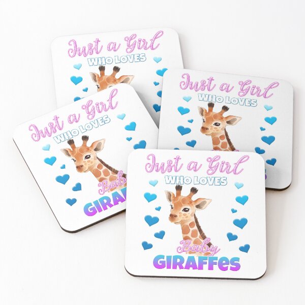 Item preview, Just a Girl Who Loves Baby Giraffes T-Shirt designed and sold by ModernDesigns7.