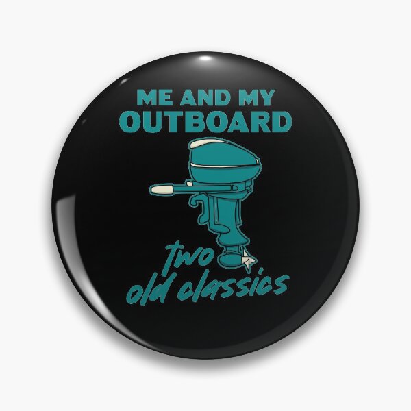 Item preview, Vintage Outboard Motor Two Old Classics designed and sold by Huhnerdieb Apparel.