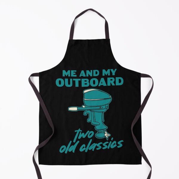 Item preview, Vintage Outboard Motor Two Old Classics designed and sold by Huhnerdieb Apparel.