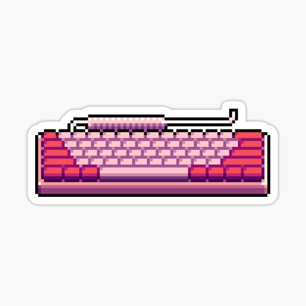Item preview, Pixel 60 keyboard GMK Jelly Delights designed and sold by hooples94.