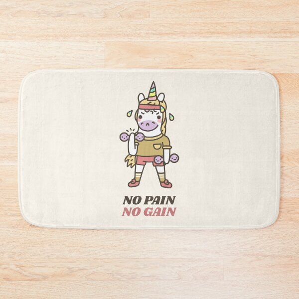 Item preview, No Pain No Gain Unicorn Lifting designed and sold by Wachi-A.