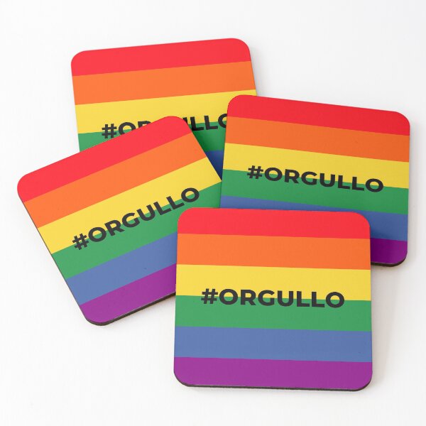 Vista previa del artículo con la obra «Hashtag Orgullo - Orgullo en español - LGBT», diseñado y vendido por HashtagZone.