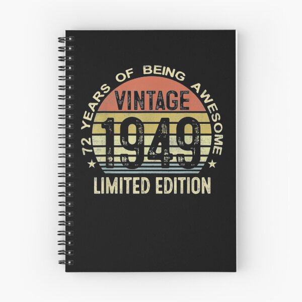 Item preview, 72 Years Old Gift Vintage 1949 Limited Edition 72th Birthday  designed and sold by avareid3.
