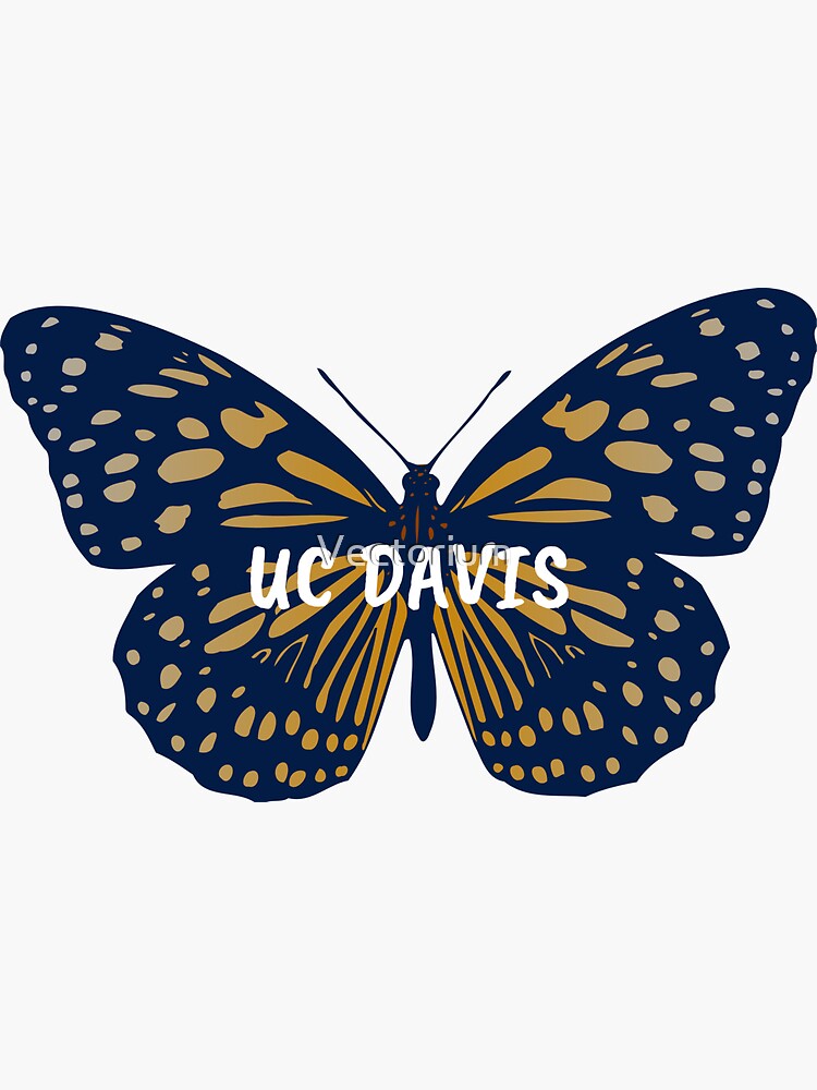 " Uc Davis" Sticker For Sale By Vectorium | Redbubble