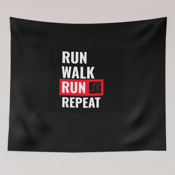 Item preview, Run Walk Run Repeat designed and sold by Marathon-Runner.