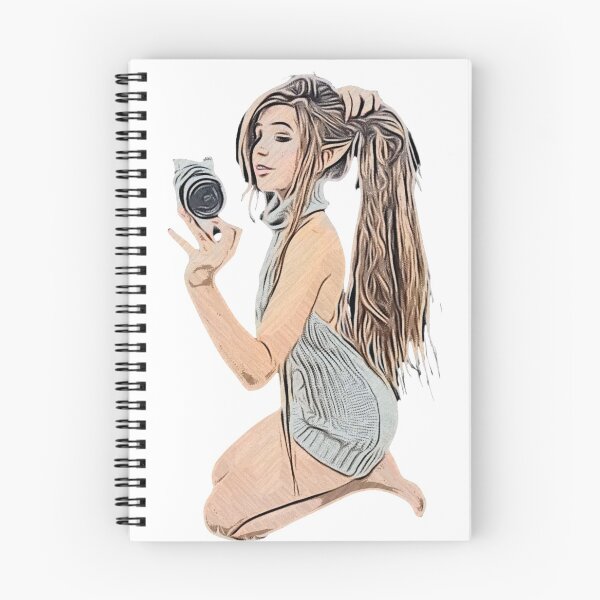 Item preview, Sexy Belle Delphine Sticker cartoon designed and sold by Millenial Designs.