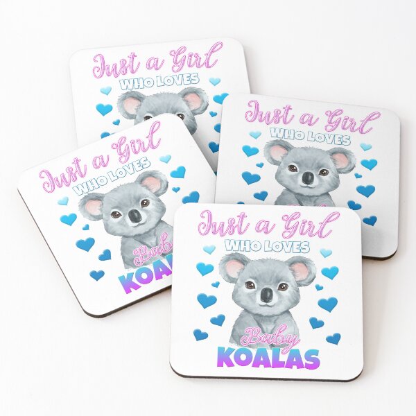 Item preview, Just a Girl Who Loves Baby Koalas T-Shirt designed and sold by ModernDesigns7.