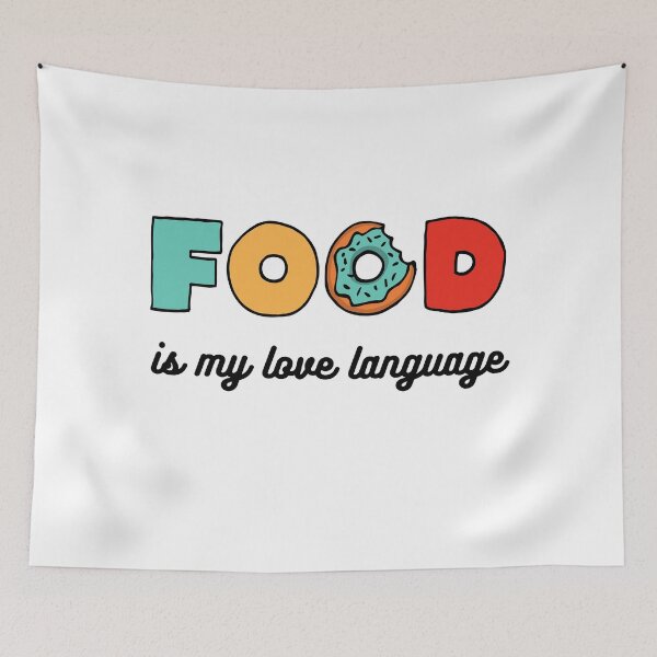 Item preview, Food Is My love language, Yumm Donuts!!! designed and sold by GeoTeasters.